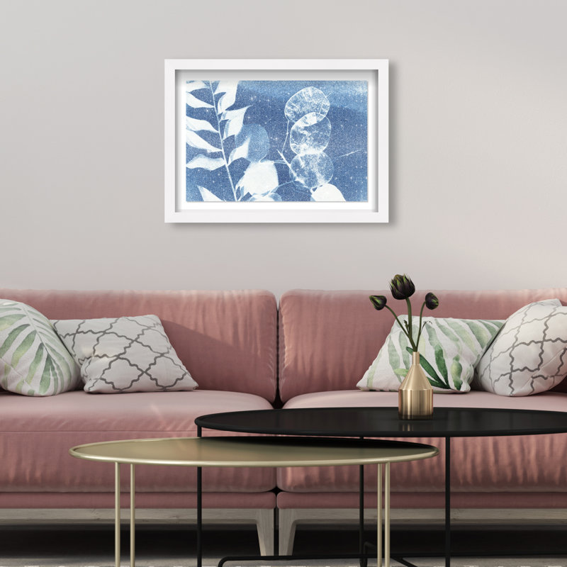 Faded Poetry Print by Oliver Gal, 16.5"H x 11.5"W, White Shadowbox