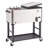 TRINITY 80 Qt./20 Gal. Stainless Steel Wheeled Cooler w/ Detachable Tub