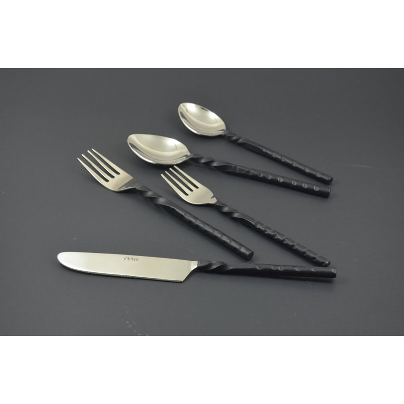 Classy R Us Vibhsa Stainless Steel (18/0) Flatware Set - Service for 4