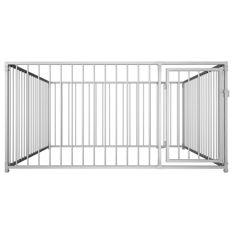 Coso Steel Exercise Pen With Door, 100cm H x 200cm W x 200cm L