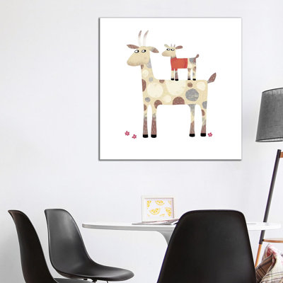 " Goats " Graphic Art Print