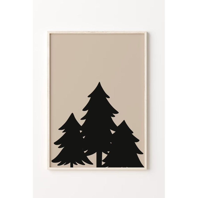 Charmant ensemble de 3 peintures encadrées décoratives, cadre en bois massif, 12,9 x 18,9 pouces chacune | Œuvre d'art 100% MDF avec impression numérique | Parfait pour la décoration des fêtes, design festif et élégant