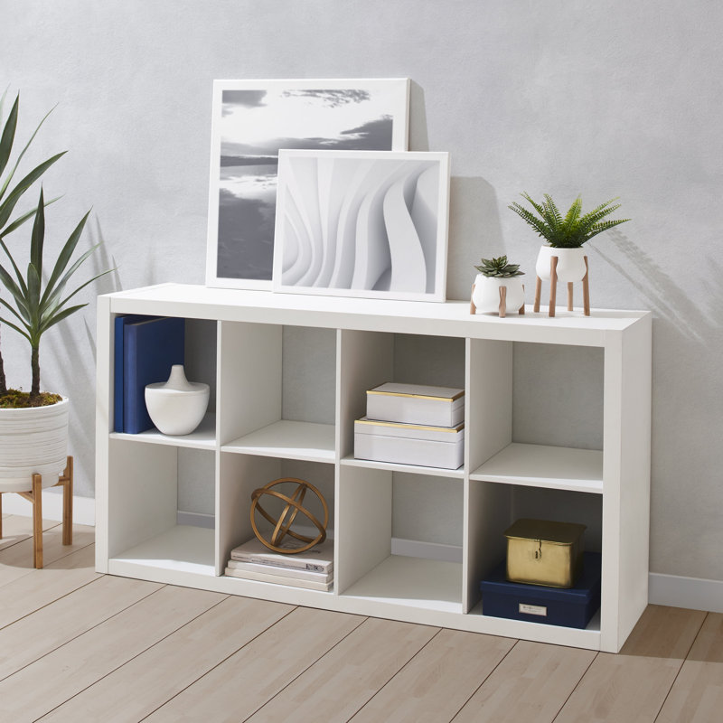 Cube de rangement Gloristine, Blanc