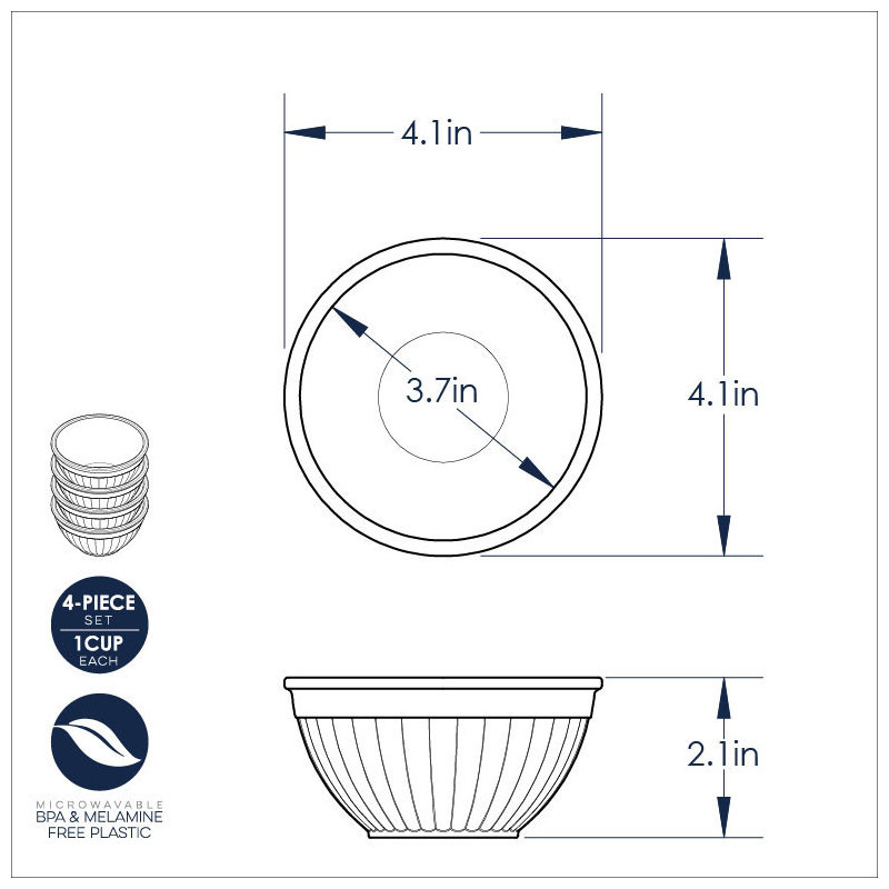 Prep & Serve Mini Bowl Set