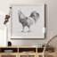 Toile encadrée «Barn Fowl I-Premium» - prête à être accrochée-958320630-958320637