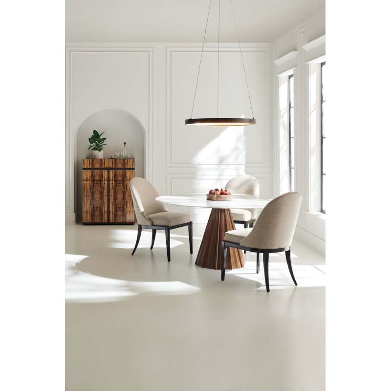 All Natural Round Stone Dining Table
