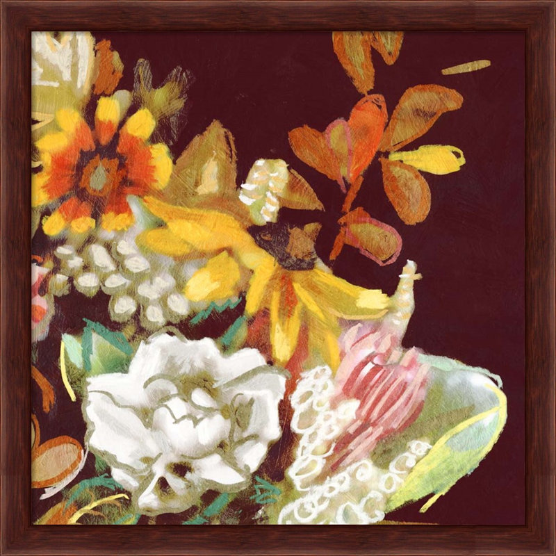 "Posy III" par Edward Selkirk, art mural encadré