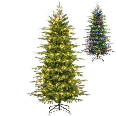 Sapin de Noël pré-éclairé Courter