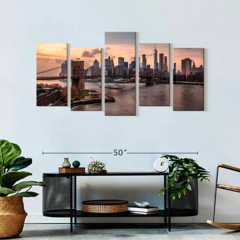 Senne Brooklyn Dusk, 27" H x 54" W