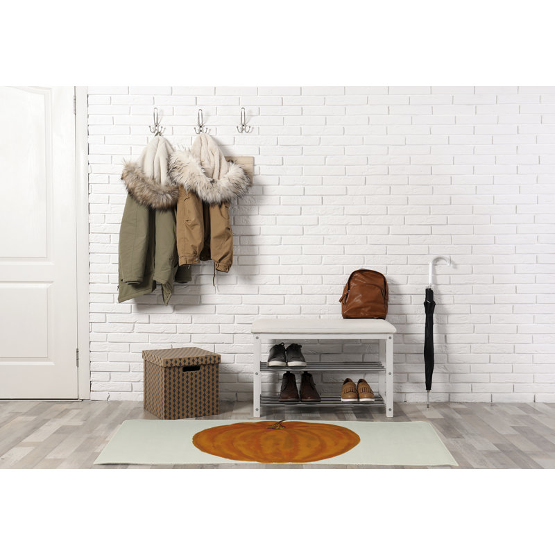 Tapis en chenille Li'l Pumpkin, Rectangle 3 pi x 5 pi