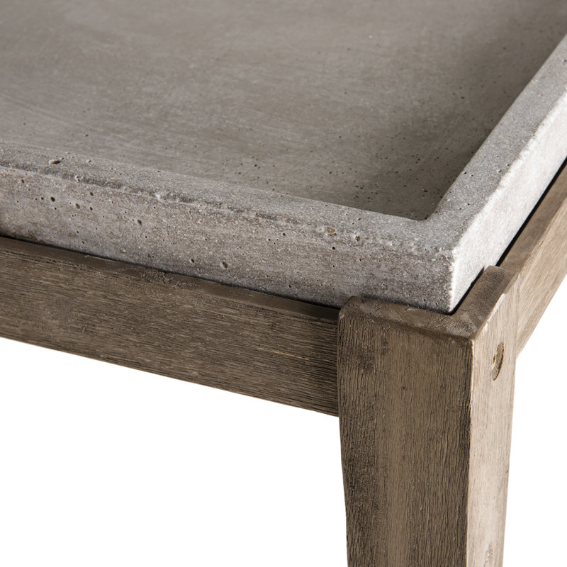 Casandra Square Stone Outdoor Coffee Table - 83.5 cm W 83.5 cm D