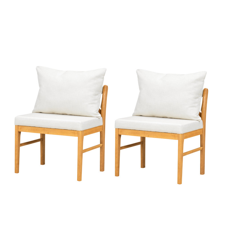 Ensemble de 2 chaises de ferme moderne