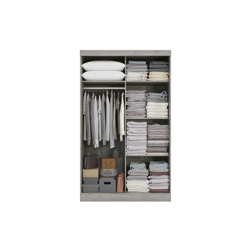 Lucienna 2 Door Manufactured Wood Wardrobe