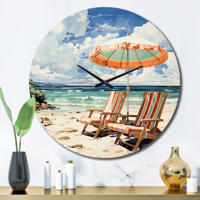 Dollard - Nautical & Beach Wall Clock