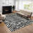 Reme Chenille Washable Animal Print Indoor / Outdoor Rug-1859446992