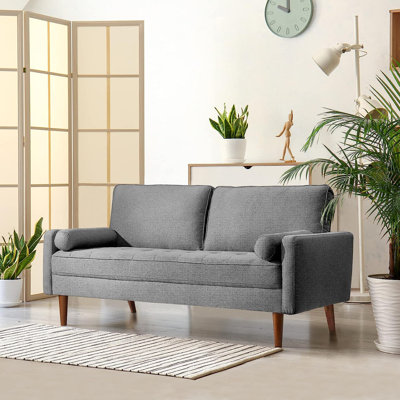 Liby 3 Seater Linen Sofa