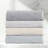  Viscose Cotton Blend Hand Towel Set - Textured Ribbed Design - Quick-Dry-886564163-886564161