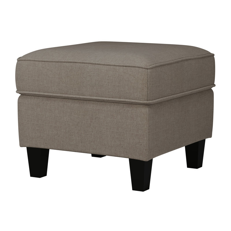 Repose-pieds standard carré de 23 po Aryash, Taupe