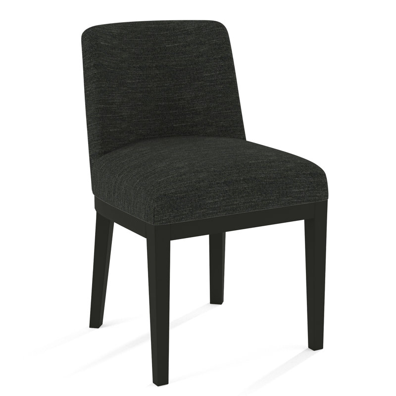 Upholstered Dining Chair, Black, 61703-88