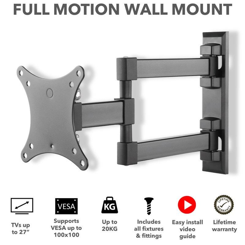 Kenda Symple Stuff Single Screen Wall Mount