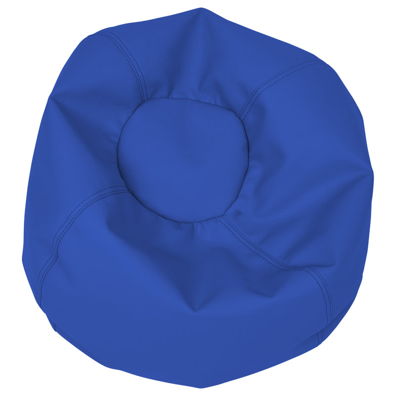 SoftScape Classic Bean Bag, Blue, 11" H x 22" W x 22" D