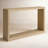 Evana Open Storage Console Table