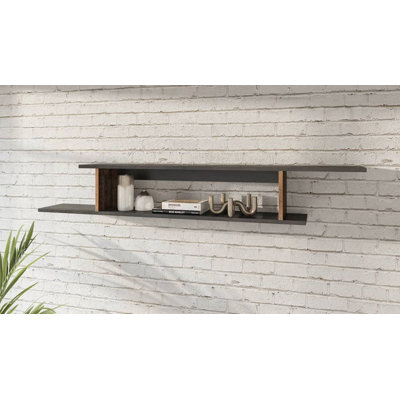 Fanica 2 Piece Floating Shelf