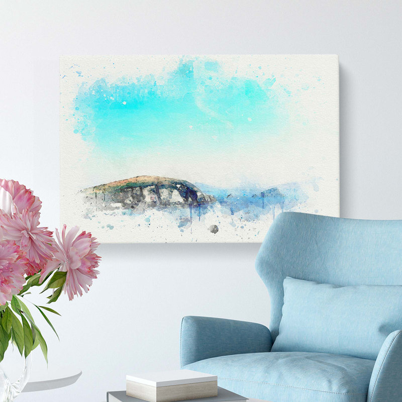 The Dingle Peninsula In Ireland In Abstract - Wrapped Canvas, 40cm H x 60cm W x 3cm D