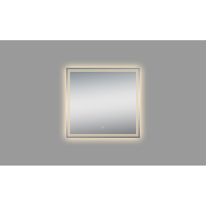 Xena Flat Wall Mirror, 30" x 31.5"