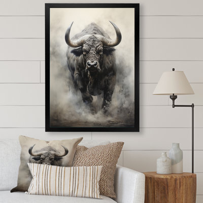 Buffalos africain force - décoration murale africaine