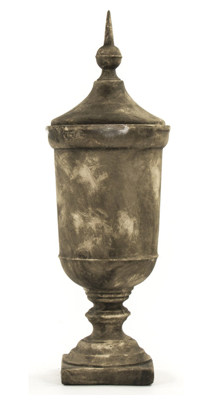 Finial Floor Vase, 34" H x 11.25" W x 11.25" D