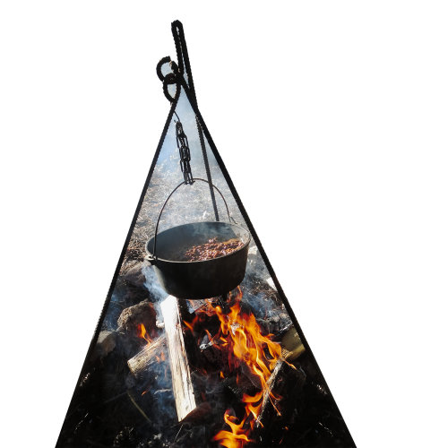 SP13240 Pot en fonte Chili Camp Fire Off Grid