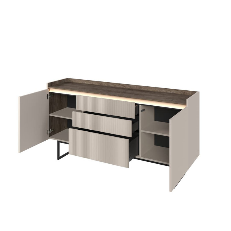 Allexys 166cm Sideboard