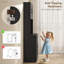 Armoire de cuisine avec station de charge 71 po, noir-1672014573