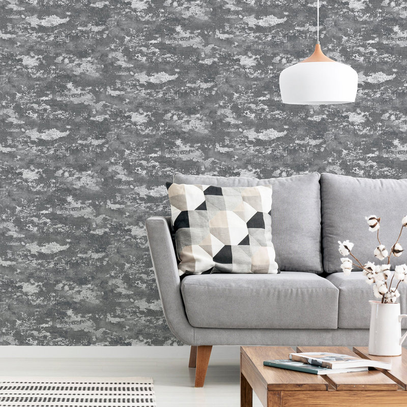 Mercer Wallpaper, Gray
