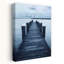 «Pier Two Peaceful Abstract Coastal Landscape», art mural-778332180