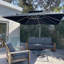 Myrtille 3.6m Square Cantilever Parasol Umbrella-1537962376