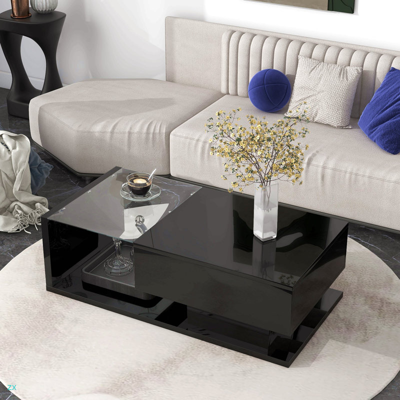 Table basse Modern, Noir