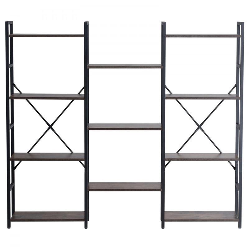 139cm H x 158cm W Metal Bookcase