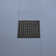 6 In. Square Stainless Steel Grid Shower Floor Drain With Flange In Matte Black