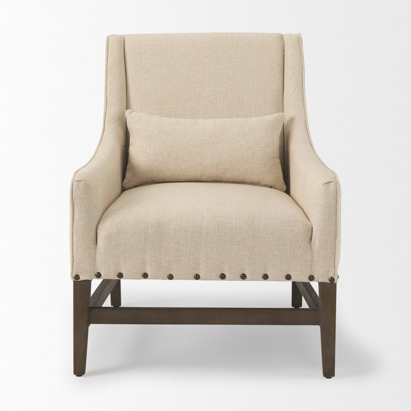 Fauteuil de 28,5 po de large Kensington, Crème