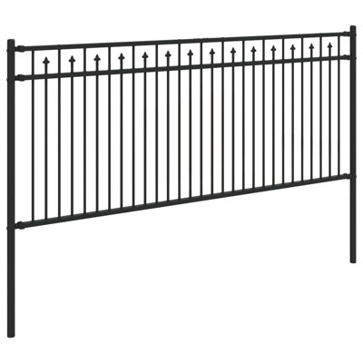 Powder-Coated Steel Fence Panels Included