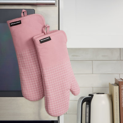 KITCHENAID Gourmet Series Gridlines Oven Mitts 2-Pack