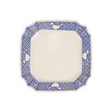 Uccello Blu Handmade Stoneware Salad/Dessert Plate