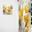 Palmier Tropical Ginkgo Artwork III - Rideau palmiers - Velours obscurcissant - 1 panneau-107578287