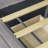 Upholstered daybed Twin Size with Two Drawers and Wood Slat-1261204155