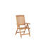 Saguenay Folding Patio Dining Armchair with Cushion