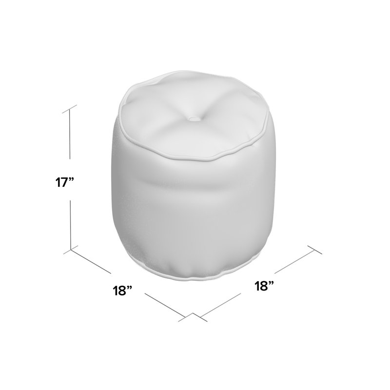 Dejahnay Upholstered Pouf