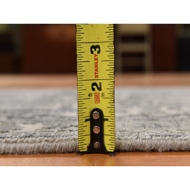 Tapis de couloir brun en laine et en soie noué à la main 2 pi 6 po x 6 pi Burlywood C87CFA0DC72B4DE3BE9EA2FDB5384E9E