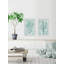 Living Teal III - ensemble de 2 reproductions de cadres photo-31873658
